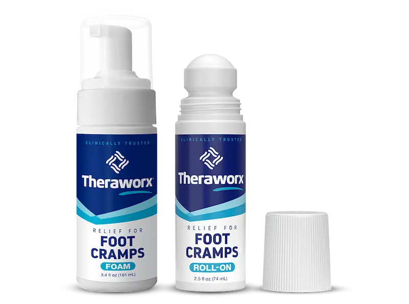 Theraworx Relief for Foot Cramps Foam