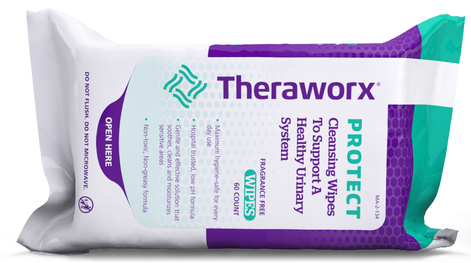 Theraworx® UPak Wipes Feminine Wipes Theraworx